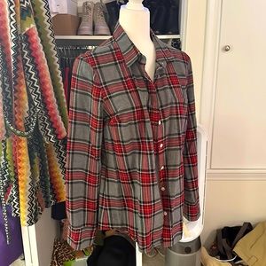 J. Crew Women’s Flannel - “Boy” Style
